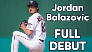 Jordan Balazovic FULL DEBUT (Every Pitch)