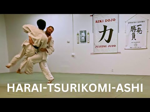 Harai-tsurikomi-ashi Tips | Riki Judo Dojo — judo technique demonstration