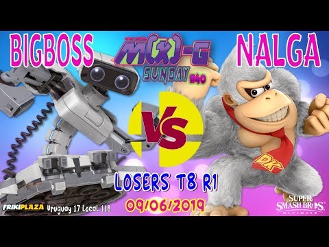 BigBoss (Rob) vs Nalga (Donkey Kong) Losers Top 8 R1 MKSunday #40
