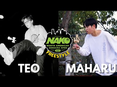 Maharu Tashiro vs. Teodore Fiorina || 2024 North American Kendama Open || Freestyle Round of 16