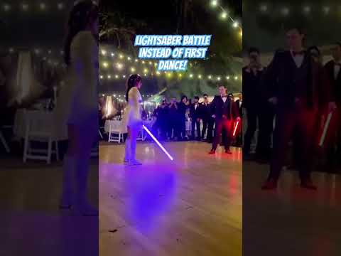 Lightsabers at weddings | Nsabers
