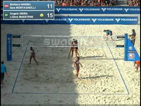 Hansel-Montagnolli AUT [9] Lili-Vieira BRA [25] 0-2 (15-21, 19-21) Pool H Klagenfurt Grand Slam 2011