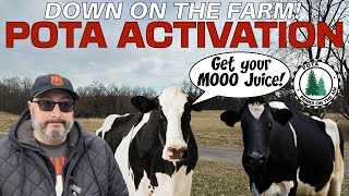 POTA Activation Down On The Farm!