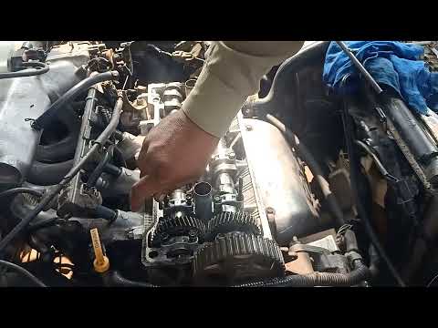 how to Toyota Corolla engine timing 5A