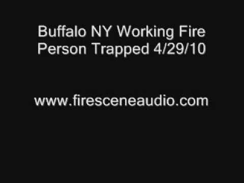 Buffalo NY Working Fire Baby Trapped 4/29/10