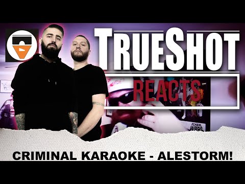 METAL BAND REACTS - GALACTICRIMINAL KARAOKE TO ALESTORM! (REACTION/REVIEW)