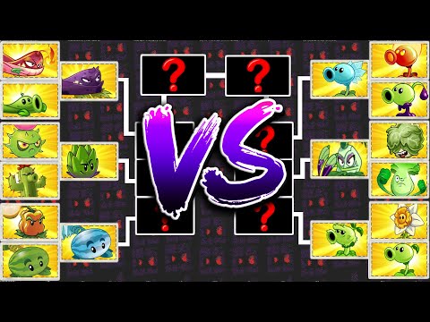 Mod Tournament Every Plant Max Level - Who Will Win? - Pvz 2 Gameplay