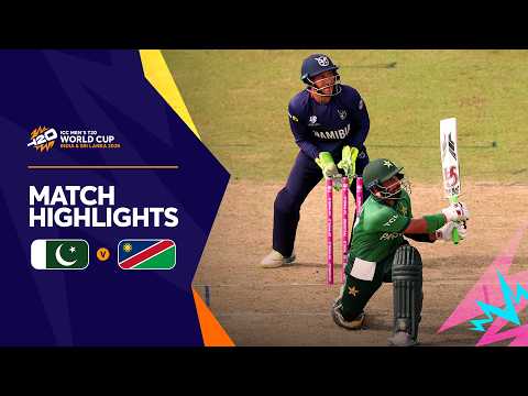 Pakistan v Namibia | Match Highlights | Men's T20 World Cup 2026