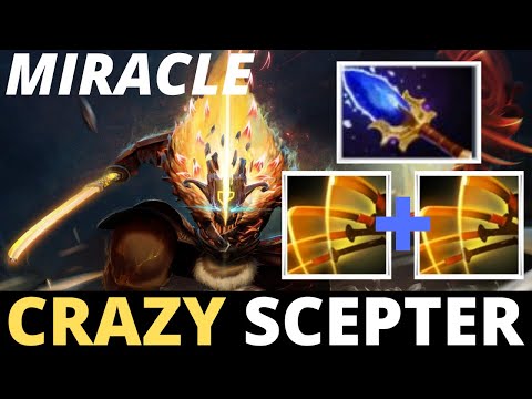 MIRACLE [JUGGERNAUT] — New Crazy Scepter Unlimited Omnislash 7.25 Dota 2