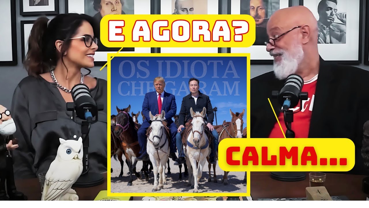 Idiot4$ no Poder, como chegaram lá? Pondé Explica!