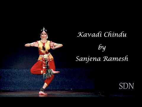 Murugan Kavadi Chindu by Sanjena Ramesh - Sridevi Nrithyalaya - Bharathanatyam Dance