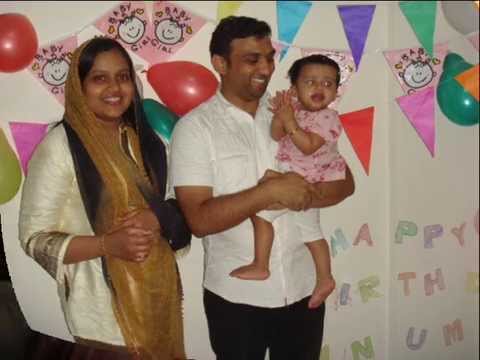 Kadeeja Thamanna's 1st Happy Birthday.
