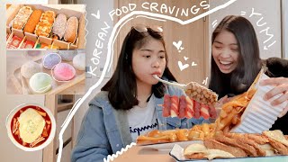 Eating only KOREAN DELIVERY FOOD for 24 hours 🥰 (korean food cravings)