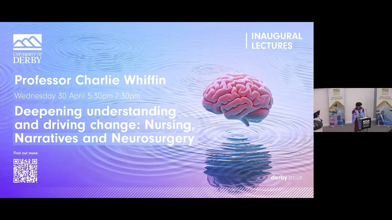 Professor Charlie Whiffin's Inaugural Lecture
