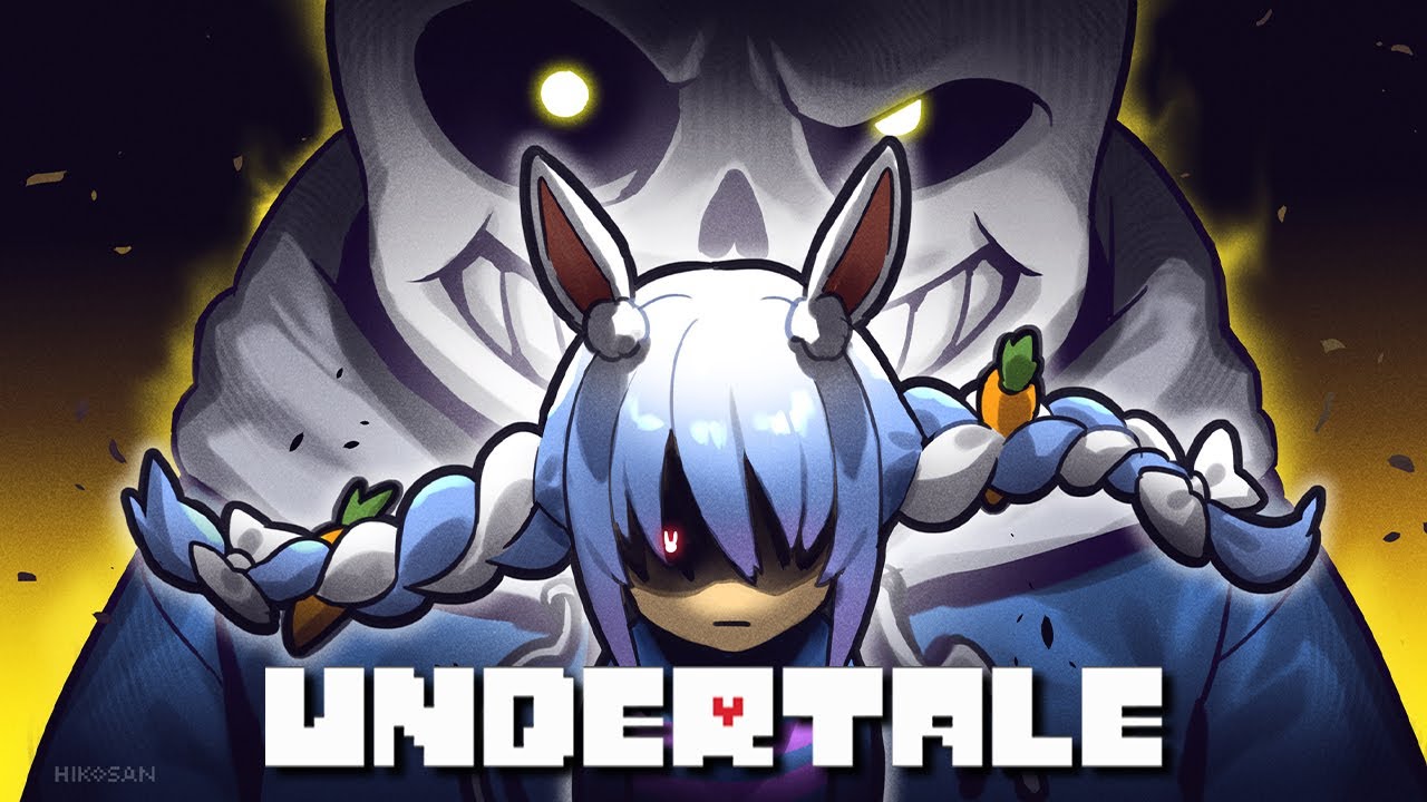 【Undertale】逃げ続けていたGルートを本当に絶対に絶対にクリアする!!!ぺこ!【ホロライブ/兎田ぺこら】