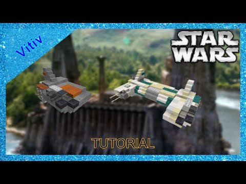 Star Wars Resistance Transport and Transport Pod in Minecraft - 1:1 Scale - Tutorial