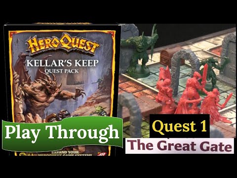 HeroQuest (2021): Kellar's Keep - Quest 1 - The Great Gate