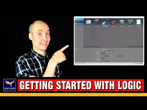 Logic Pro X Tutorial for Beginners: Create a New Project