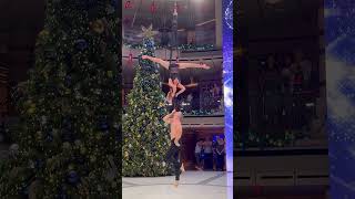 Live Aerial Acrobatics in the Piazza | Star Princess