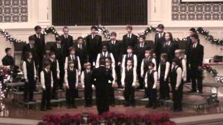Chicora Voices Christmas Concert 2014 Jazzy Saint Nick Boys Choir and Young Men