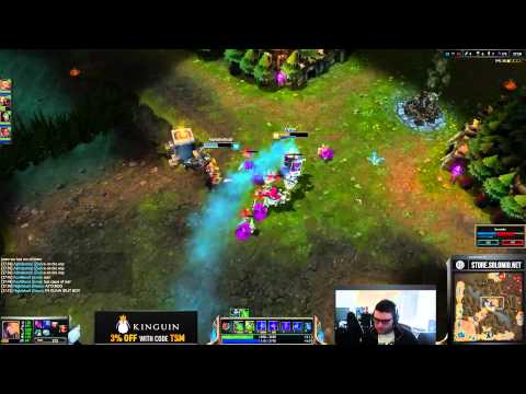 TSM Dyrus Singed vs Gnar [Diamond 1 Ranked Solo Queue Top]