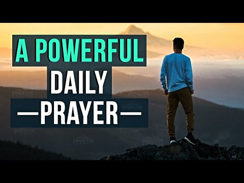 A Burning Morning OR Evening Prayer For God's PROTECTION | BLESSINGS | FAVOUR  (Bedtime & Morning)