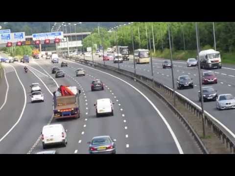M25, London Orbital Motorway View