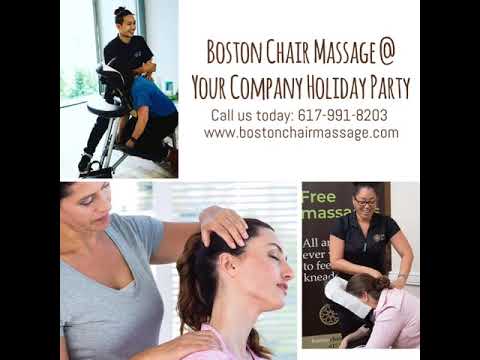 Boston Chair Massage- vendor materials