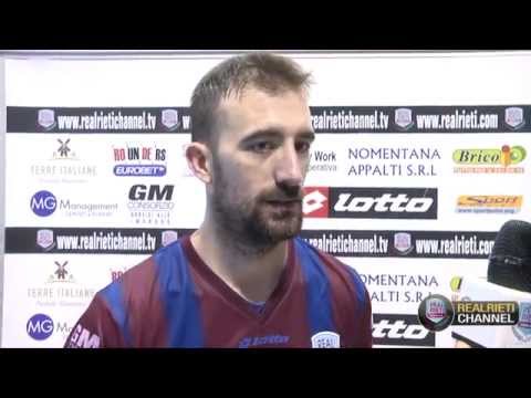 Real Rieti vs Latina C5 - Interviste: Marco PERIC e Luciano  AVELLINO