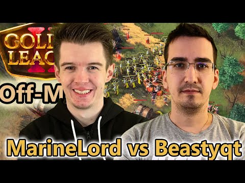 Rundenfinale - MarineLord 🇫🇷 vs Beastyqt 🇷🇸 - Off-Meta - Golden League 2 - Age of Empires 4 [4K]