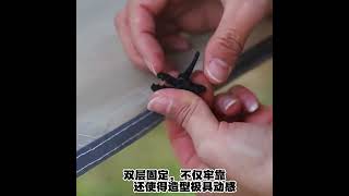 Mini klip na upevnenie celt, stanov a plachiet (sada 10 ks)