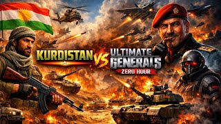 KURDISTAN vs ULTIMATE  - Generals Zero Hour 2025
