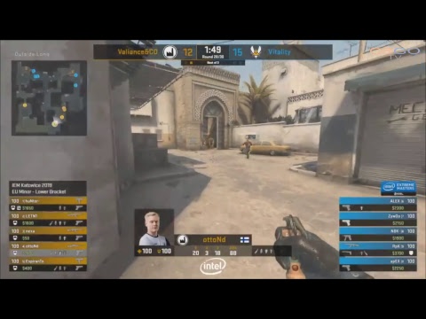 Vitality vs. Valiance - IEM Katowice Minor 2019 DUST