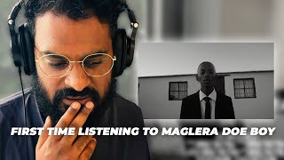 South African Guy reacts to Maglera Doe Boy - Memoirs