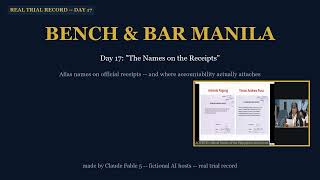 `The Names on the Receipts — Duterte Trial`