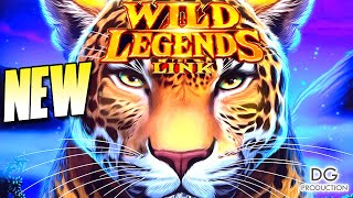 NEW‼️WILD LEGENDS LINK CHALLENGING JAGUAR FOR A BIG WIN? SLOT MACHINE LAS VEGAS CASINO AINSWORTH WOW