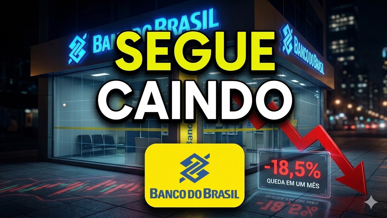 Em Queda o Banco do Brasil (bbas3) Ficou Barato? Qual preço justo e como ficam os Dividendos?