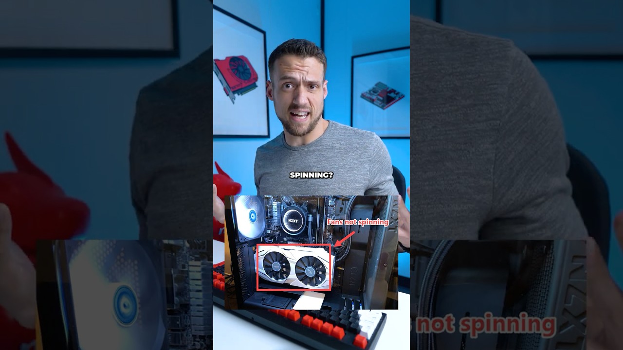 When Your GPU Fans Aren’t Spinning 🚨