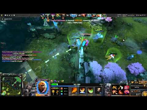 Dota 2 - Legion Commander is just rude
