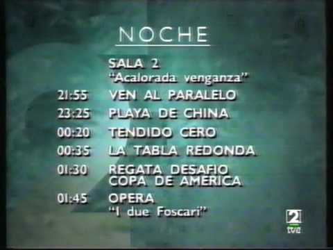 TVE 2 (Avance Programacion) 25-4-92