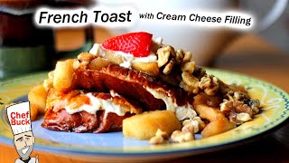 French Toast with Cream Cheese Filling