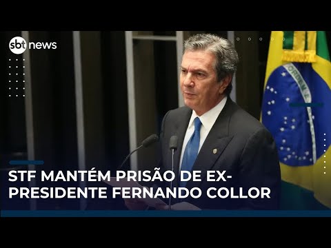 Por 6 votos a 4, STF decide manter prisão de Fernando Collor | #SBTNews (29/04/25)