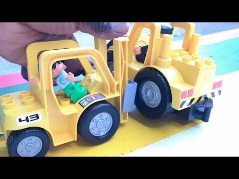 Assembly Dump Truck Excavator Toy Story Asrm Construction Vehicles for Kids Satisfying No Talking Video