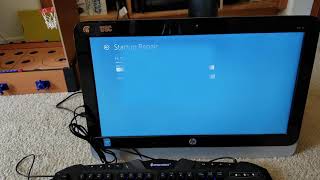 How To Restore HP All-In-One Windows PC Back To Factory Setting!