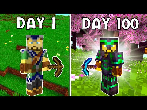 I Survived 100 Days of Hardcore Minecraft 1.20 [Full Movie]