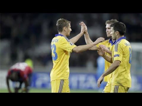 Lille 1:3 BATE Borisov. UCL 2012/13