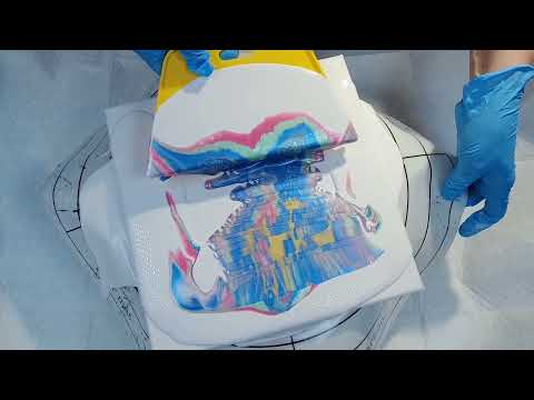 Folded Bloom Technique ~ Shelee Art #sheleeart #sheleeartbloomtechnique