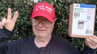April 6, 2026 - How to wire and install a 30 amp - 60 amp 220/240 volt disconnect 30 A 10 awg
