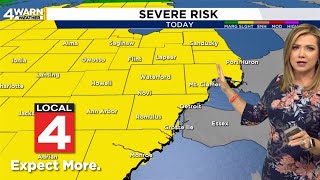 Metro Detroit weather forecast April 14, 2026 -- 6 a.m. Update