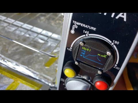 RocketScream Toaster Reflow Oven Upgrade Build